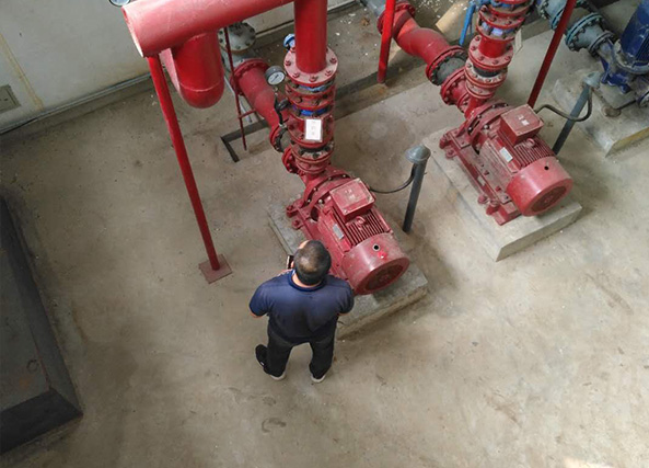 消防泵房维护